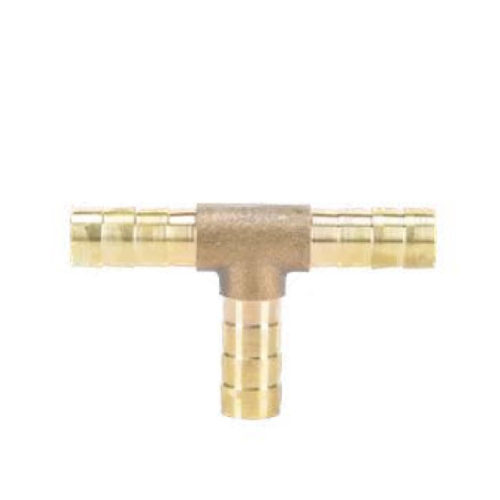 złączka, Trójnik z mosiężnym łącznikiem do węża w kształcie litery T, 4 mm, 6, 8, 10, 12, 16, 3-drożny, króćcem(OD 25mm)