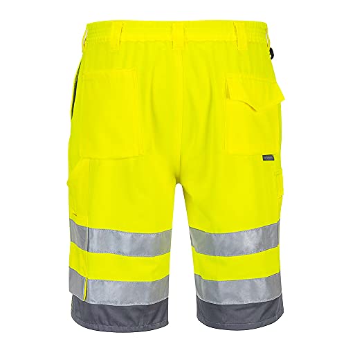 Portwest E043YGYXL Bermuda Poliestere-Cotone ad
