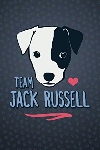 Team Jack Russell #1: Jack Russell Terrier Notebook Journal to write in 6x9 150 lined pages