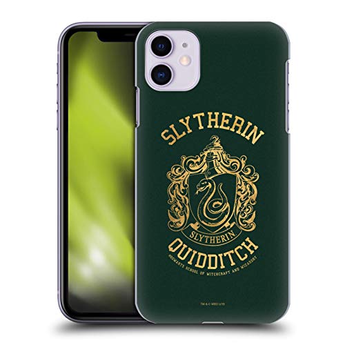 Head Case Designs Offiziell Zugelassen Harry Potter Slytherin Quidditch Deathly Hallows X Harte Rueckseiten Handyhülle Hülle Huelle kompatibel mit Apple iPhone 11