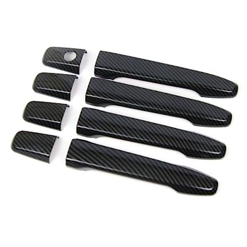 Décoration poignée de porte Mitsubishi ASX look carbone pour sublimer votre SUV