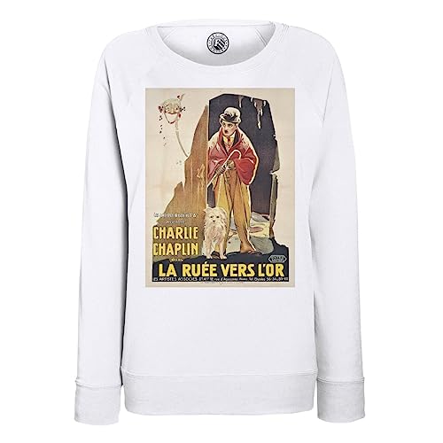 Sweatshirt Femme la Ruée vers l'or évitez les looks banals avec ce pull affiche cinéma