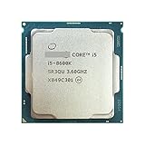 VERSION PCIe : PCIe 3.0 c I5-8600K I5 8600K 3,6 GHz Processeur d\'unité centrale à six cœurs fils 9M 91W LGA 1151