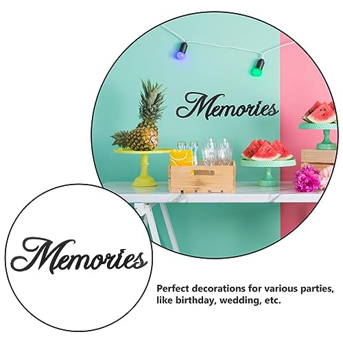 Vosarea Scritta Legno Memories Vintage Lettere e