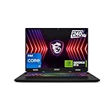 MSI Crosshair 16 HX, Intel 14th Gen. i7-14700HX, 41CM QHD+ 240Hz Gaming Laptop (32GB/1TB NVMe SSD/Windows 11 Home/MSO 2021/NVIDIA GeForce RTX 4070, GDDR6 8GB/Cosmos Gray/2.5Kg) D14VGKG-668IN