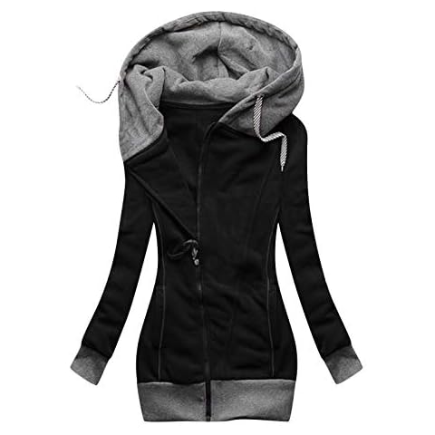 Chaqueta con Capucha Briskorry para Mujer Cover