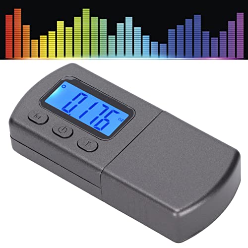 Zunate Caneta Stylus Gauge, 0,01 g/5,00 g Turntable Stylus Force Gauge com retroiluminação LCD, LP D