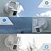 Koroao Outdoor Camera Sun Rain Shade Shield Cover Compatible with Blink Wired Floodlight Camera (White)
