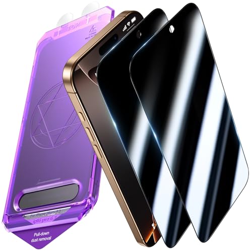 Évitez les bris d'écran sur l'iPhone 16 Pro avec le verre trempé UniqueMe à pose guidée