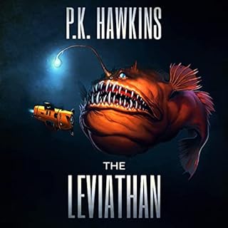 The Leviathan Audiolibro Por P.K. Hawkins arte de portada