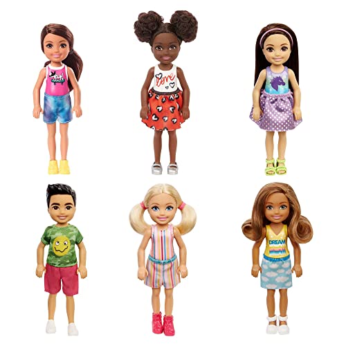 Barbie Chelsea Boy Barbie Doll (6-Inch Brunette) Wearing Camo T-Shirt, Shorts And Sneakers, Gift For 3 To 7 Year Olds , White #TOP6