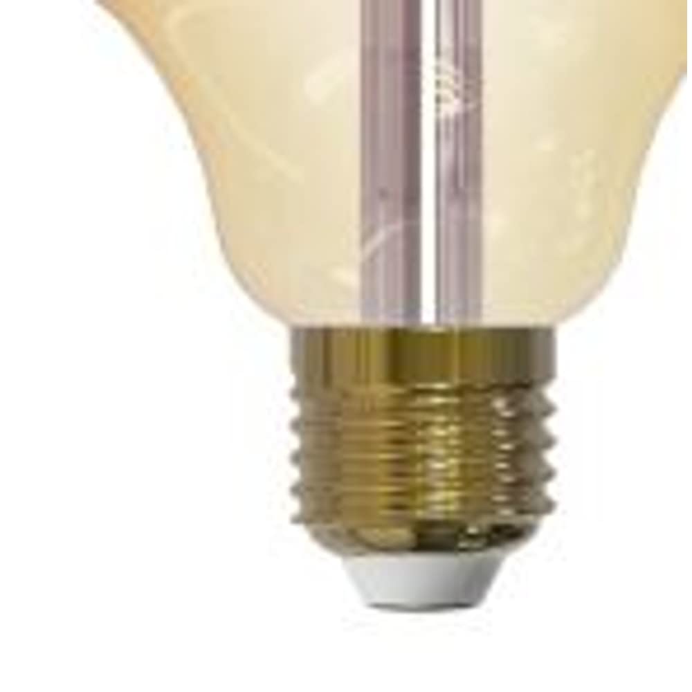 Eglo Connect LED E27 lamp, Smart Home Vintage Light Bulb, Amber, LED Globe 6 Watt (Equivalent to 51 Watt), 650 lumens - Image 4