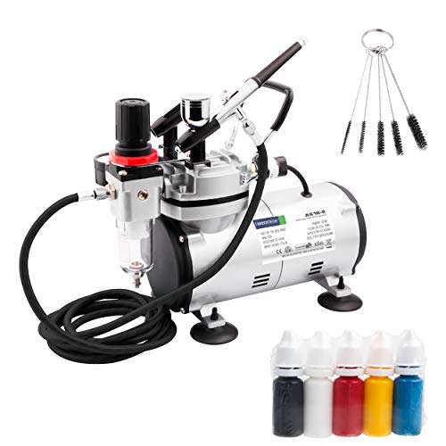 Timbertech AS182K Airbrush Kit With Compressor As18-2K Basic Start Kit thumb #7