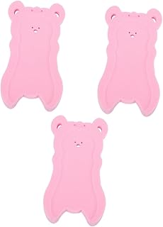 Zerodeko Tapete De Banho Para Bebês 3 Peças À Prova De Derrapagem Para Recém-Nascidos Tapete De Chuveiro Para Recém-Nascidos Banheira Para Recém-Nascidos Travesseiros Macios