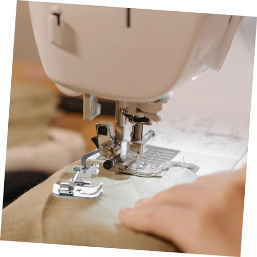 Pie prensatelas metálico profesional Veemoon para máquina de coser miniatura 6