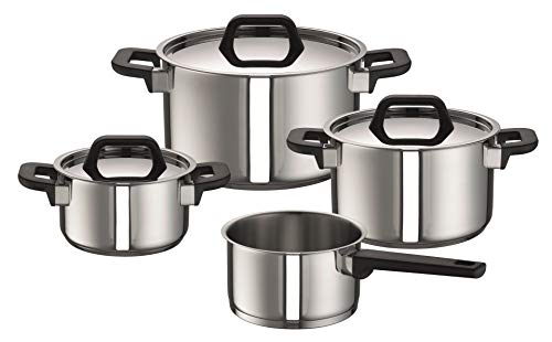 Rohe Germany 255271-04 Max - Batterie de cuisine de 4 pièces en inox