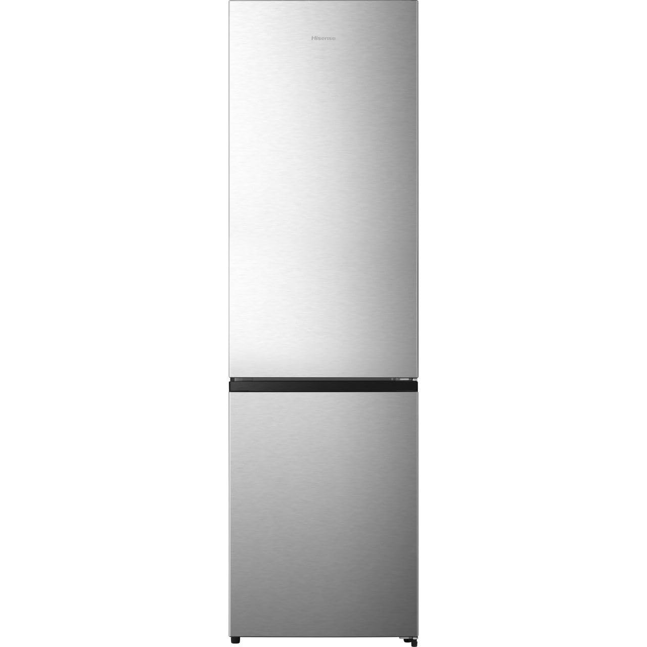 Hisense RB440N4ACA - Réfrigérateur Combi, classe A, capacité 336 l, multi-air flow, micro vents, refroidissement rapide, total sans gel, porte réversible, inox