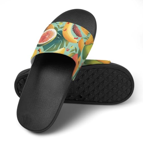 Claquettes Pastèque Citron Banane Pantoufles de Bain 37