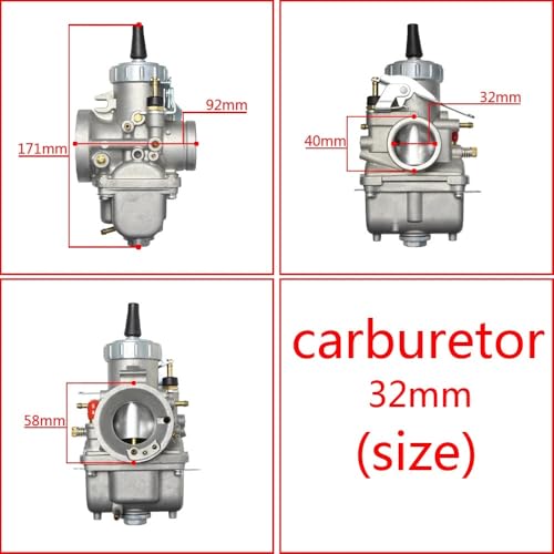 Carburateur Mikuni VM32 Kit Carburation de Remplacement Pit Bike CRF KLX Quad - 2