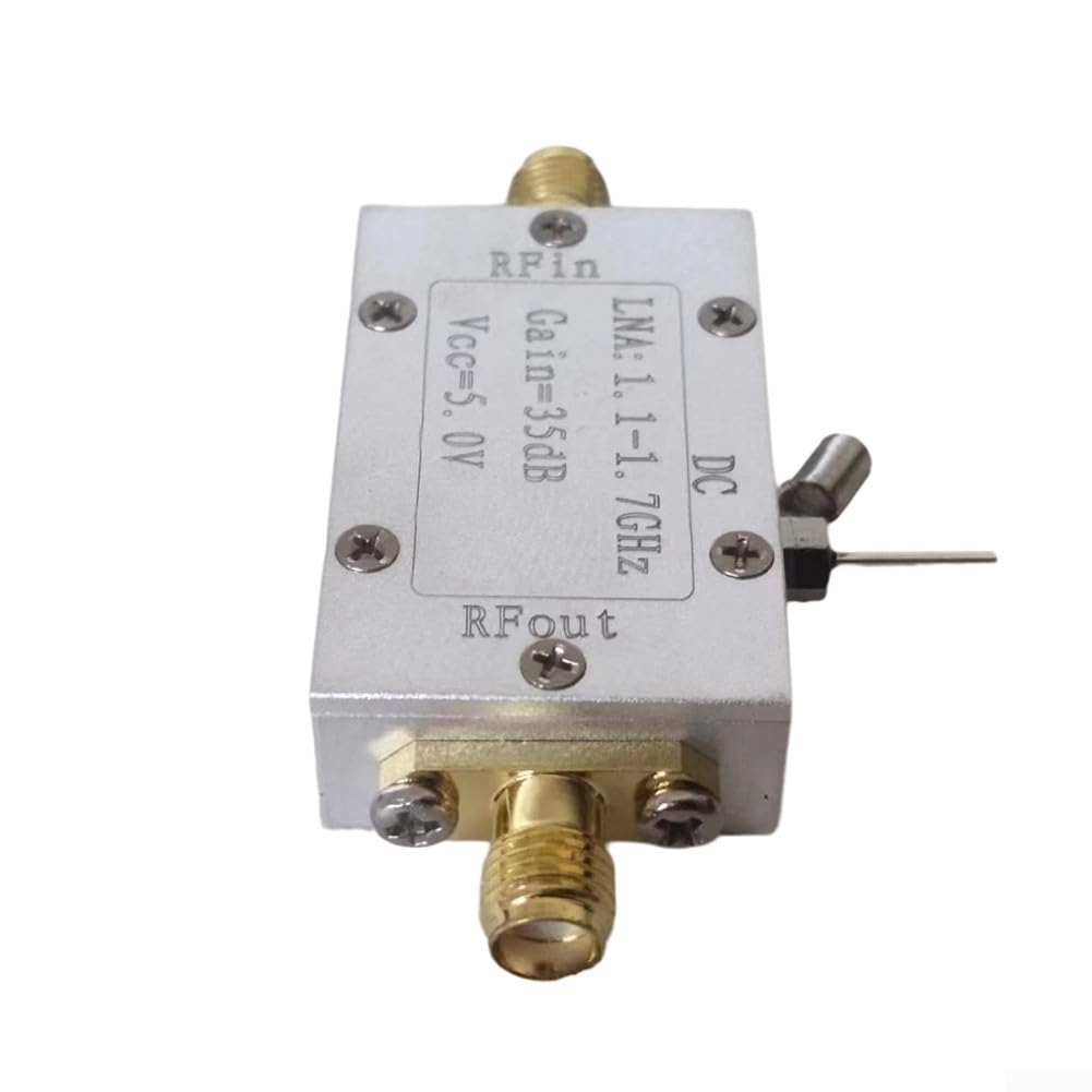 Large bande pour Lna 1,1-1,7 GHz avec gain élevé de 35 dB et pour un bruit ultra faible de 0,6 dB pour GPS Beidou Glonass pour l'amélioration du signal du récepteur Galileo