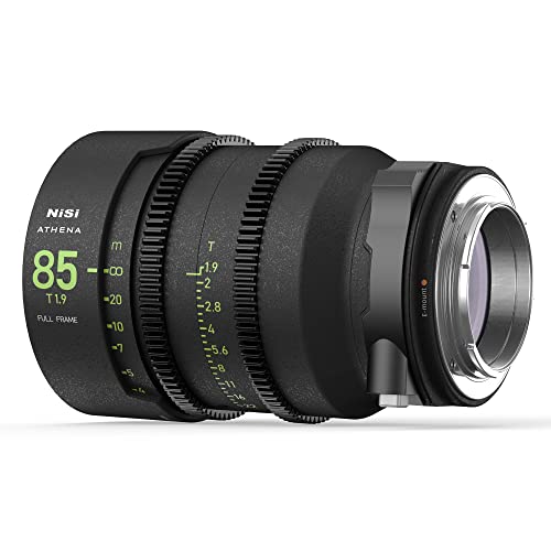 Image of NiSi Athena Prime T2.4 /1.9 Full-Frame 5-Lens Kit 14mm T2.4, 25mm T1.9, 35mm T1.9, 50mm T1.9, 85mm T1.9 (E Mount), Black