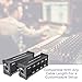 LyxPro 4 Channel 3 Pin Multi Network XLR Cable Breakout for Stage Sound Lighting and Recording Studio Male and Female to RJ45 Ethercon, Great for Sound Monitoring, Light Setup