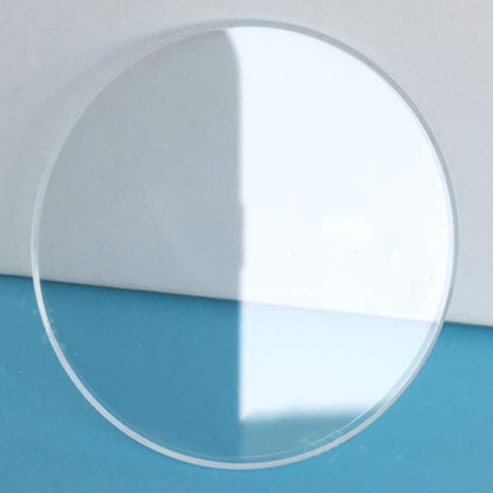 Flaches Saphirglas, 3,0 mm, Ersatzglas für Uhren mit einem Durchmesser von 28,5–38 mm
