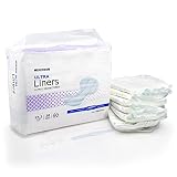 McKesson Ultra Incontinence Liners - Heavy Absorbency, Contoured, Unisex, Adult - One Size Fits Most