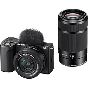 SONY(ソニー) Vlog用カメラ レンズ交換式VLOGCAM APS-C ミラーレス一眼カメラ ZV-E10M2 ダブルズームレンズ..." 