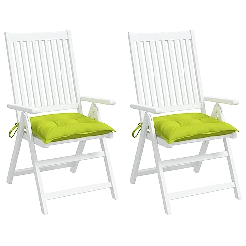 Cojines de palets 50x50x7 cm en tela Oxford verde para sofás de jardín y terraza 5