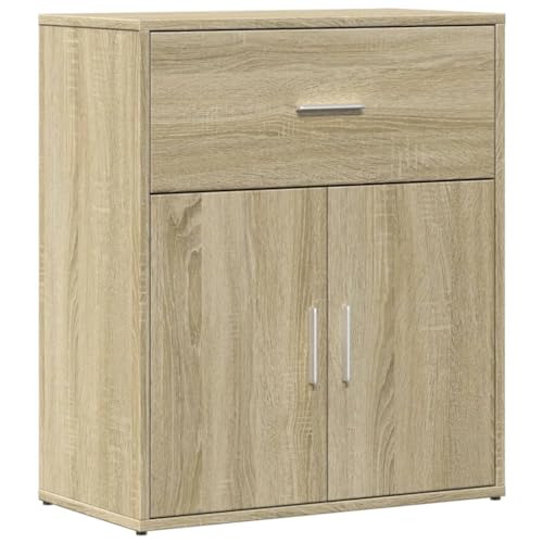 Buffet chêne sonoma 60x31x70 cm bois d ingénierie