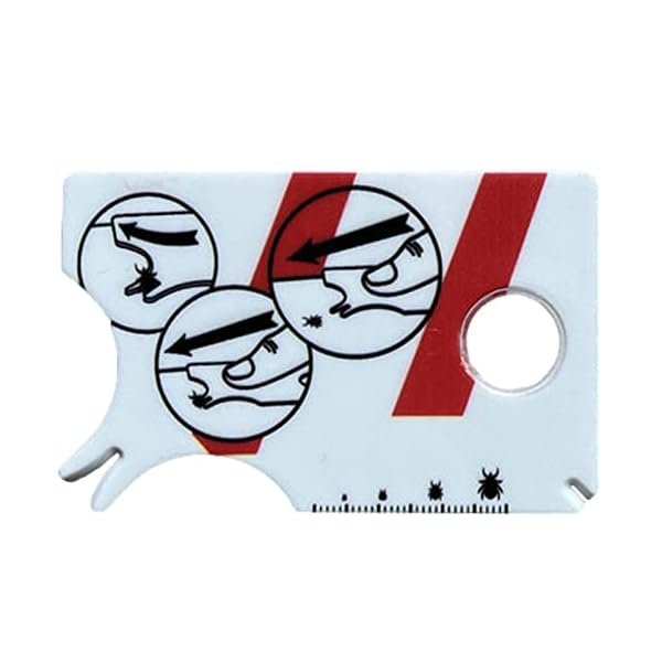 Tick Remover Card, Tick Card for Dogs, 1 Pocket Size Tick Card with Magnifying Glass, Tick Remover Card for People, Cats and Dogs Tick Remover Card, Tick Card for Dogs, 1 Pocket Size Tick Card with Magnifying Glass, Tick Remover Card for People, Cats and Dogs