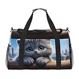 Spacieux et polyvalent : conçu avec une grande capacité, ce sac de sport peut facilement accueillir tous vos objets essentiels, y compris les vêtements, l'électronique et les articles personnels, ce qui le rend parfait pour les longs voyages et une utilisation quotidienne