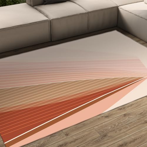 Tapis géométrie de chambre et salon pour créer un coin cocon - 3