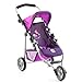 Produktbild Bayer Chic 2000 - Puppenbuggy Lola, Jogging-Buggy, Puppenjogger, Puppenwagen, Pflaume, lila