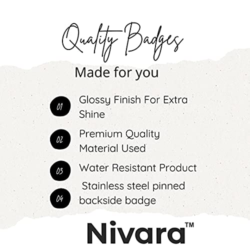 Image of NIVARA LADKE WALE | TEAM GROOM BARATI | GROOM'S SQUAD Glossy Finished Props Wedding Badges for Groom Family | 58MM | Round Pin Badges | Batches for Reception Party, Wedding and Events - PACK OF 1