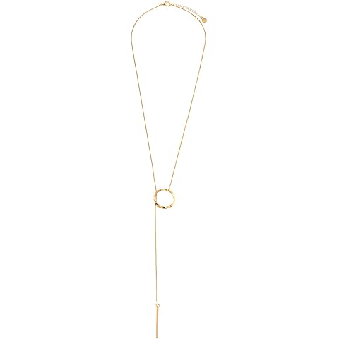 Dainty Gold Pendant Necklace for Women | 18K Gold Plated Chain Jewelry | Cubic Zirc...
