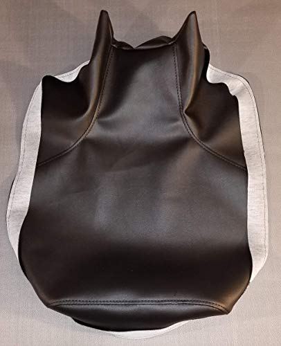 FitCovers Black Replacement seat Cover for Yamaha YFA1 Breeze 125, 1989, 1990, 1991, 1992, 1993, 1994 1995, 1996, 1997, 1998, 1999, 2000, 2001, 2002, 2003