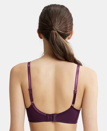 Image of Jockey 1242 Women Wirefree Non Padded Super Combed Cotton Elastane Stretch Medium Coverage Cross Over Everyday Bra