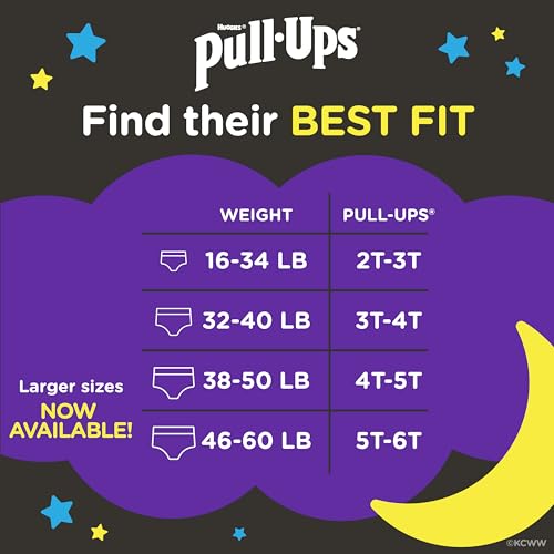 Pull-Ups 00036000454956 Boys' Night-Time Potty Training Pants thumb #1