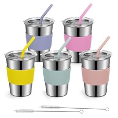 Plastic Lids - Lilac/Yellow/Peach/Pink/Mint