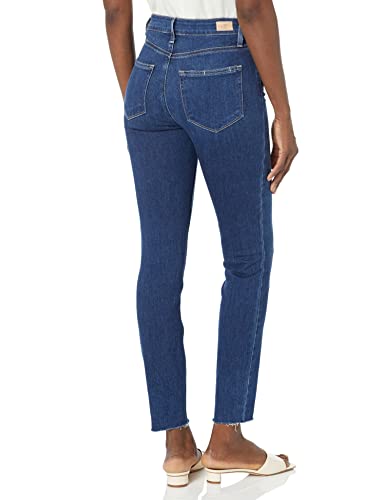PAIGE Women's Hoxton Ankle W/Raw Hem High Rise Skinny Cropped in Chapel2