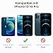 JETech Full Screen Schutzfolie für iPhone 12/12 Pro 6,1 Zoll, Gehärtetes Glas Displayschutz mit Einfaches Installationswerkzeug, Hat Keinen Einfluss auf die Hülle, Panzer HD Klar, 3 Stück
