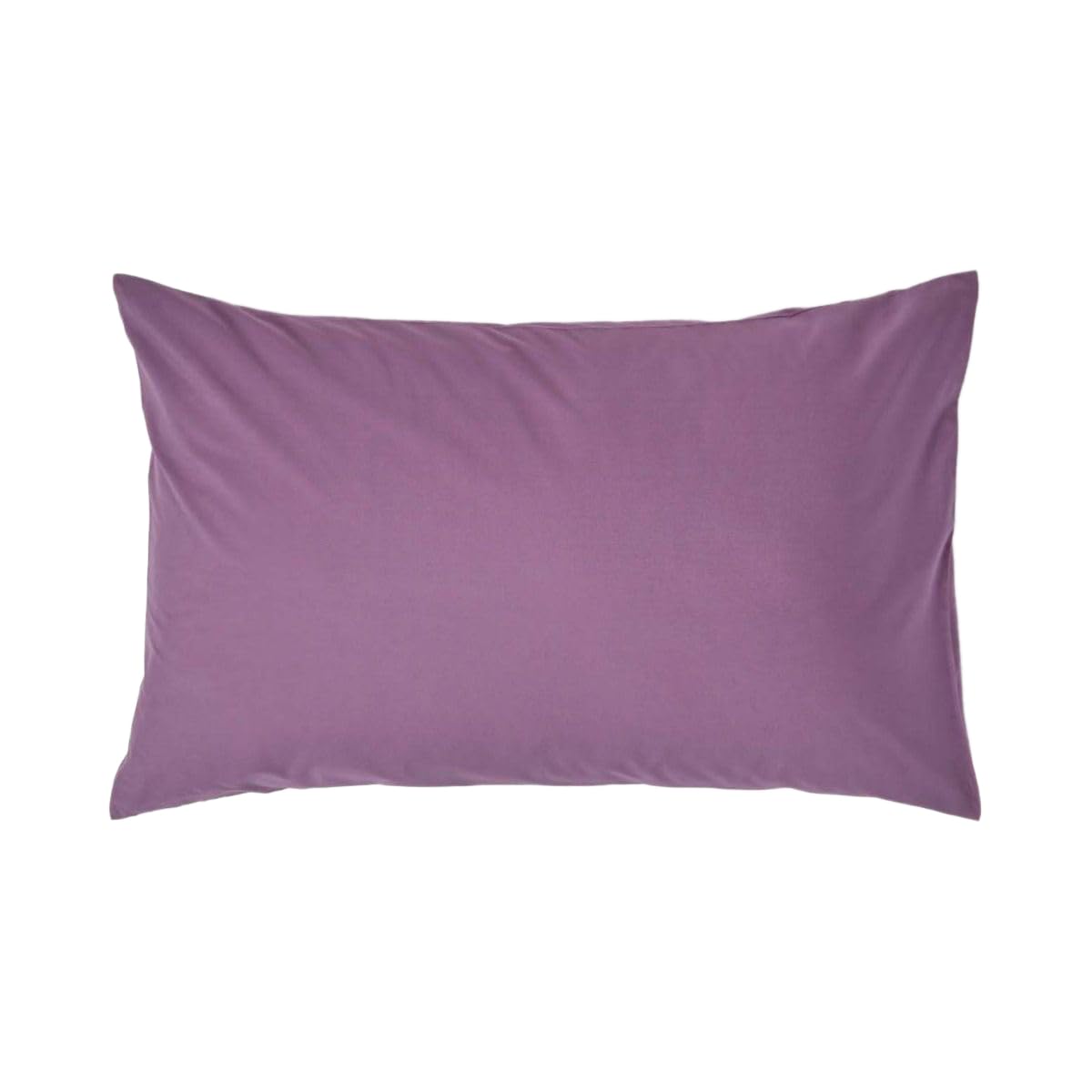 Homescapes Egyptian Cotton Housewife Pillowcase - Standard Size - Grape