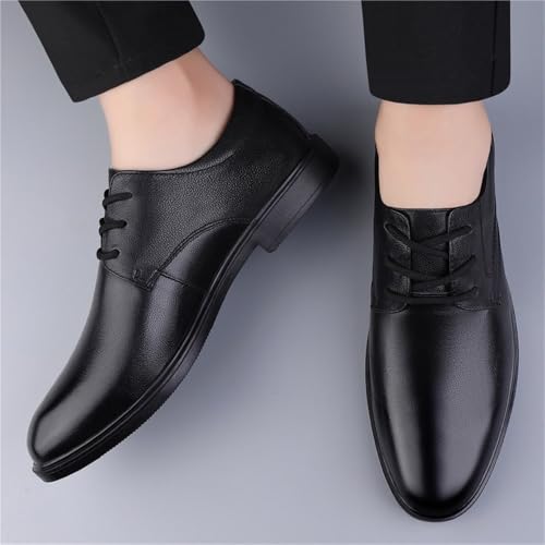 Men's Lace up Tuxedo Dress Shoes Patent Leather Classic Formal Business Casual Office Work Wedding Groom Footwear2