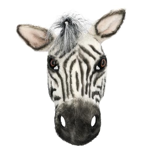 Boland – Masque animal en peluche pour adultes, demi-masque robuste pour costumes, carnaval, soirée à thème ou Halloween