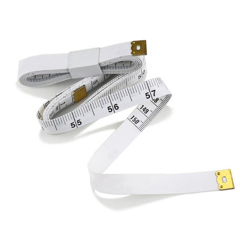 Regla de Cinta métrica Corporal de 1,5 m, Cinta de Costura a Medida, Mini Medida de costurera, Cinta métrica Plana Suave for medidor de Costura