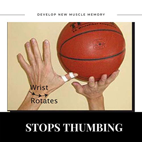 image for HOOPSKING Off or Guide Hand Shooting Aid Perfect Jump Shot Strap - Dev