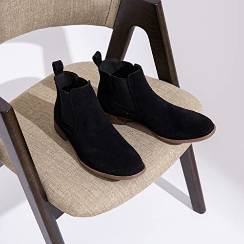 Jousen Men's Chelsea Boots Lightweight Casual Chukka Ankle Boots Classic Elastic Dress Boots For Men3