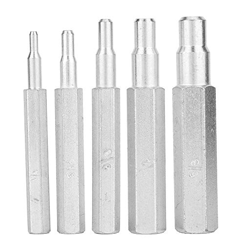 Expansor de tubos y tubos, MAGT 5PCS Ct-193 Herramienta de perforaci�n de estampado de tubos y tubos de cobre 1/4
